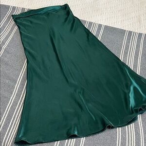 Rachel Zoe Satin Slip Skirt
